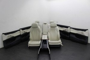 Original BMW X5 F15 Sitze Innenausstattung Leder Memory M-Sportpaket SHZ weiss