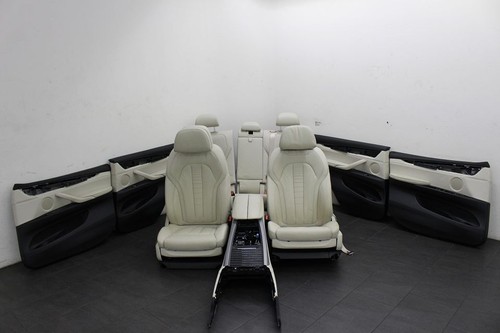 Original BMW X5 F15 Sitze Innenausstattung Leder Memory M-Sportpaket SHZ weiss