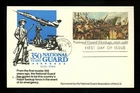 US FDC #UX114 National Guard 1986 Boston MA National Guard Heritage Card 1st