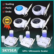 Dental Ultrasonic Piezo Scaler Handpiece 5*Tips Fit DTE SATELEC EMS Cavitron UPS