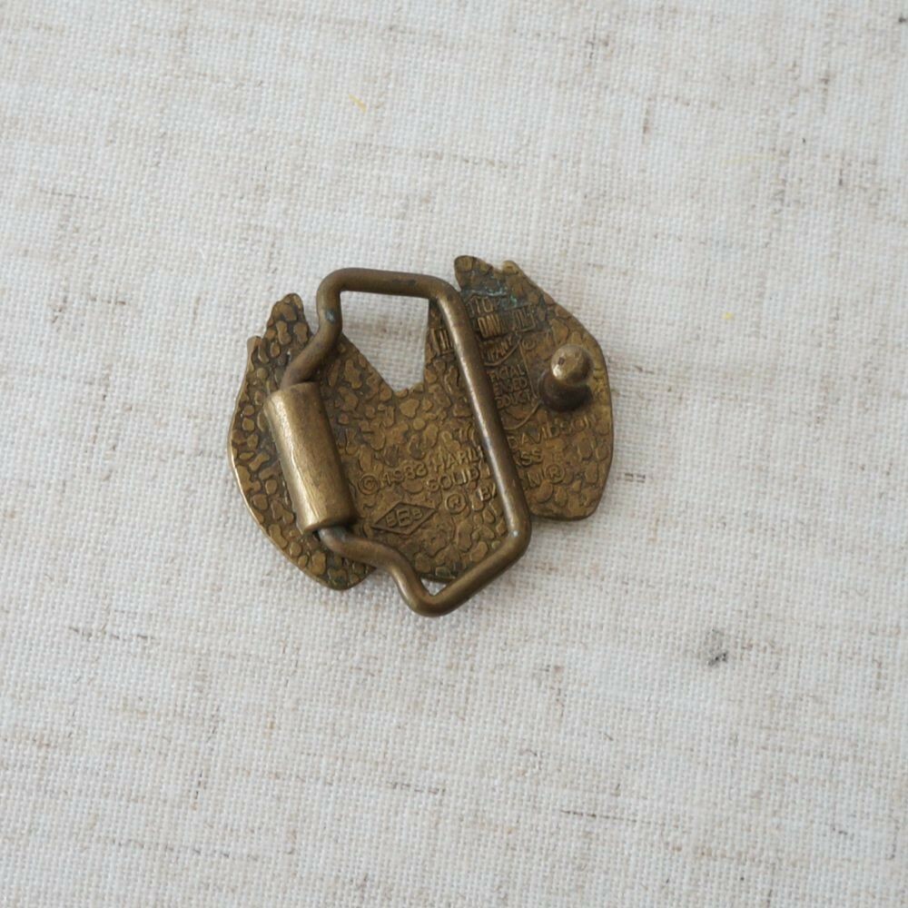 Vintage 1983 Baron Motorcycles Harley Davidson Eagle Solid Brass