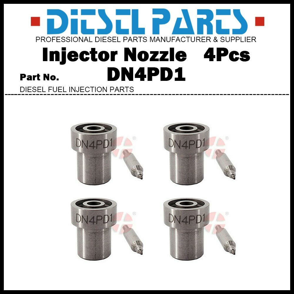 4x Fuel Injector Nozzle DN4PD1 for TOYOTA 1C Tico 1DZ 23600-69015