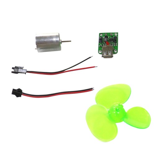 Tragbare Wind Generator Lichtmaschine USB Handy Ladegerät DIY Kits - Bild 4 von 9