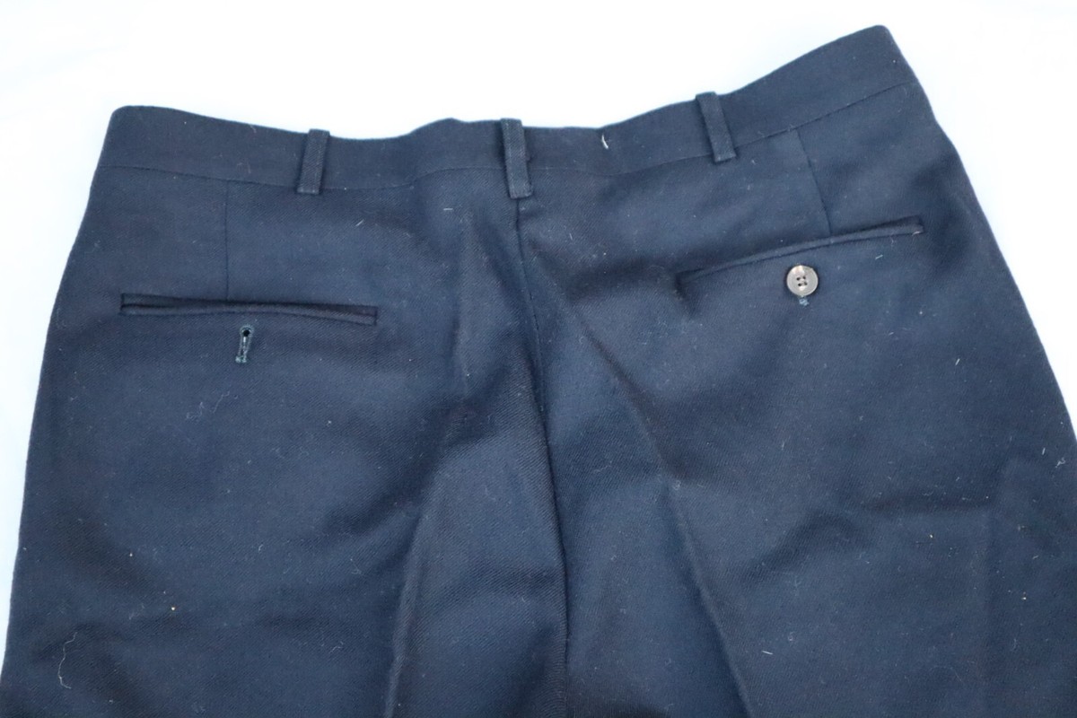 【50s】Vintage Wool 2tuck Trousers Navy s-l1200.jpg