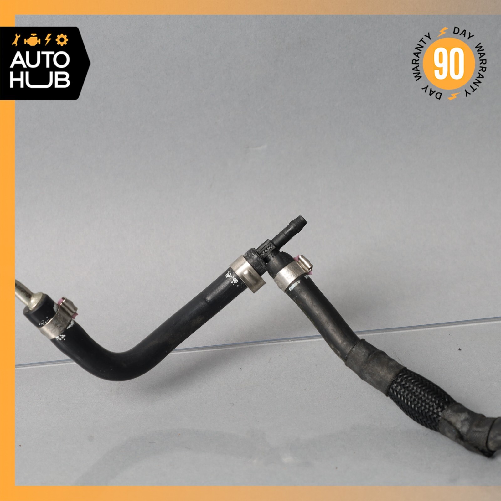 14-20 Maserati Ghibli M157 Turbocharger Left Side Vacuum Hose Line OEM