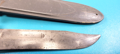 Rare WWII Ka-Bar 1st Variant U.S. Navy Ka-Bar Fighting Knife +