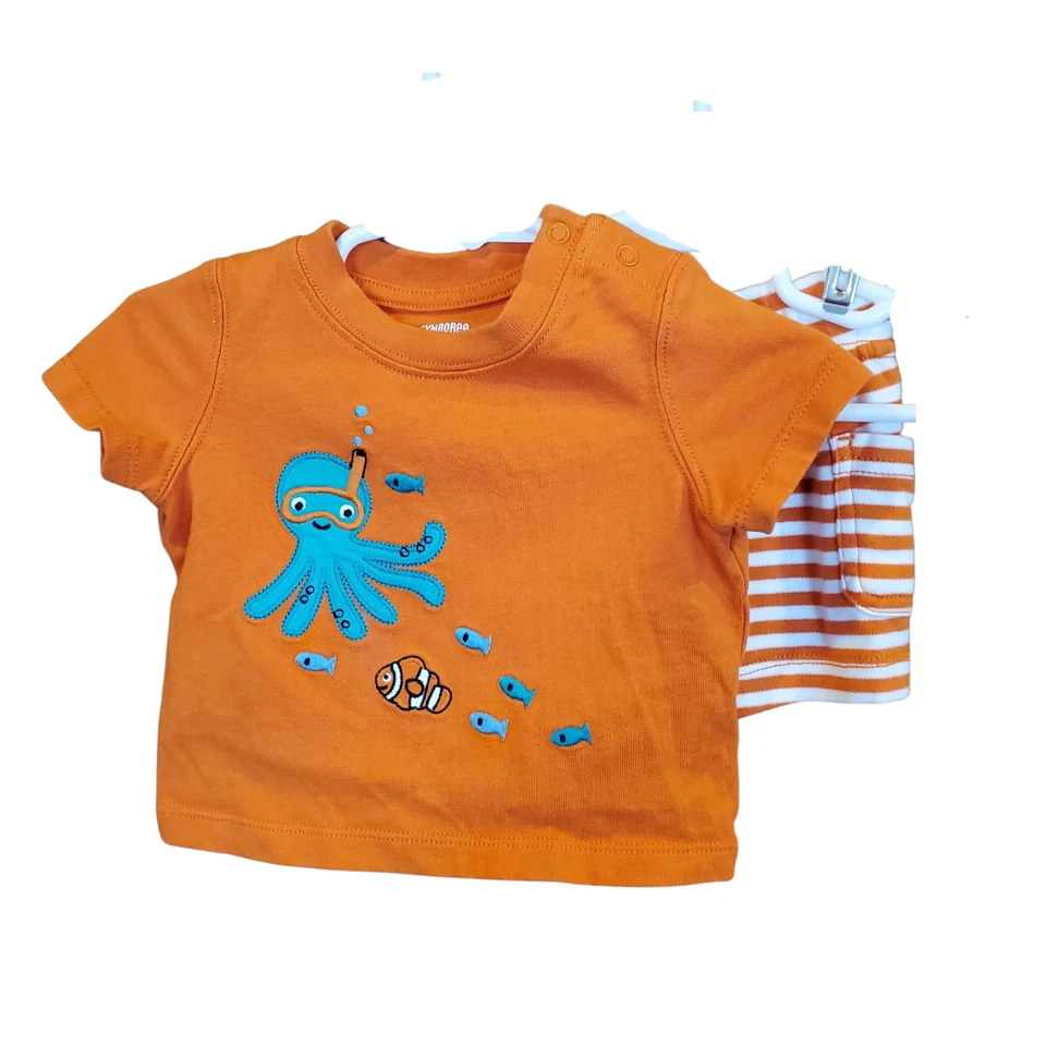 Gymboree Octopus - 2 piece set (0-3 mos) - Image 2 of 4