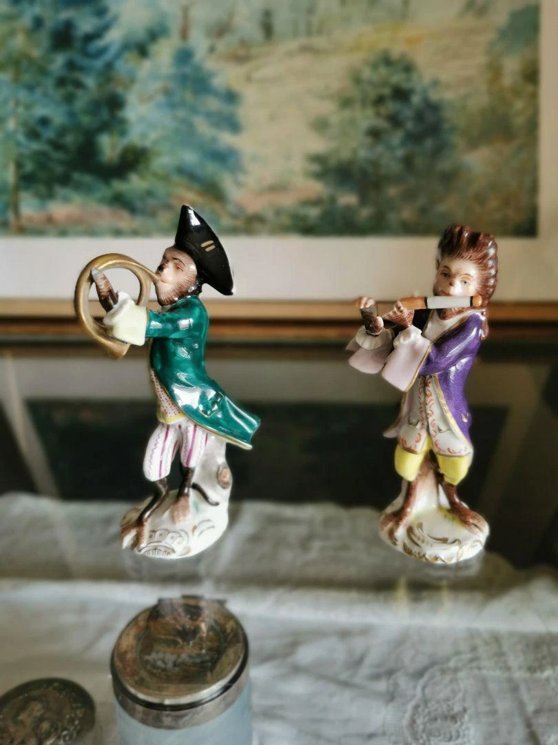 Monkey Band In Antique Ceramic & Porcelain Figurines for sale | eBay