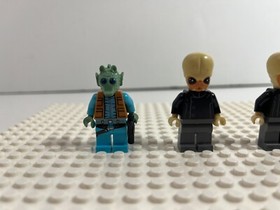 LEGO Starwars: Bith Musician + Greedo + Obi-Wan Kenobi minifigs only from 75052