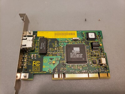 Vintage 3com 3C980C-TXM PCI Network Interface NIC 10/100 Adapter Card