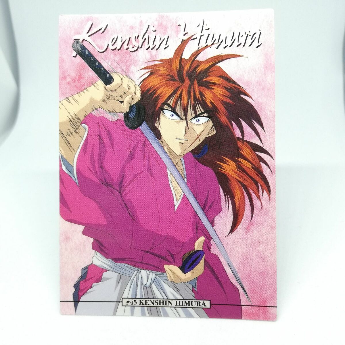 45 Himura Kenshin Rurouni Kenshin Samurai X Card DASS Masters Anime JUMP  MAGAZIN