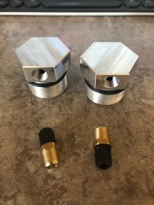 Honda Air Fork Caps 1978 1979 CR250R Goki DG CR250 CR125R Made in USA 
