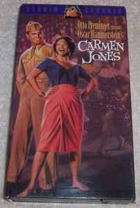 Carmen Jones Vhs Video Harry Belafonte Dorothy Dandridge Ebay
