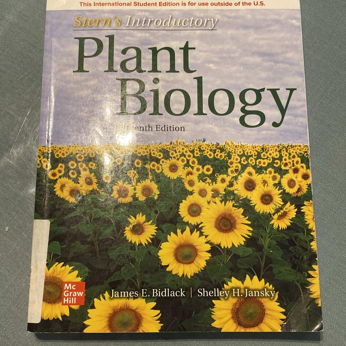Stern's Introductory Plant Biology, 15th Edition, (Loose-leaf
