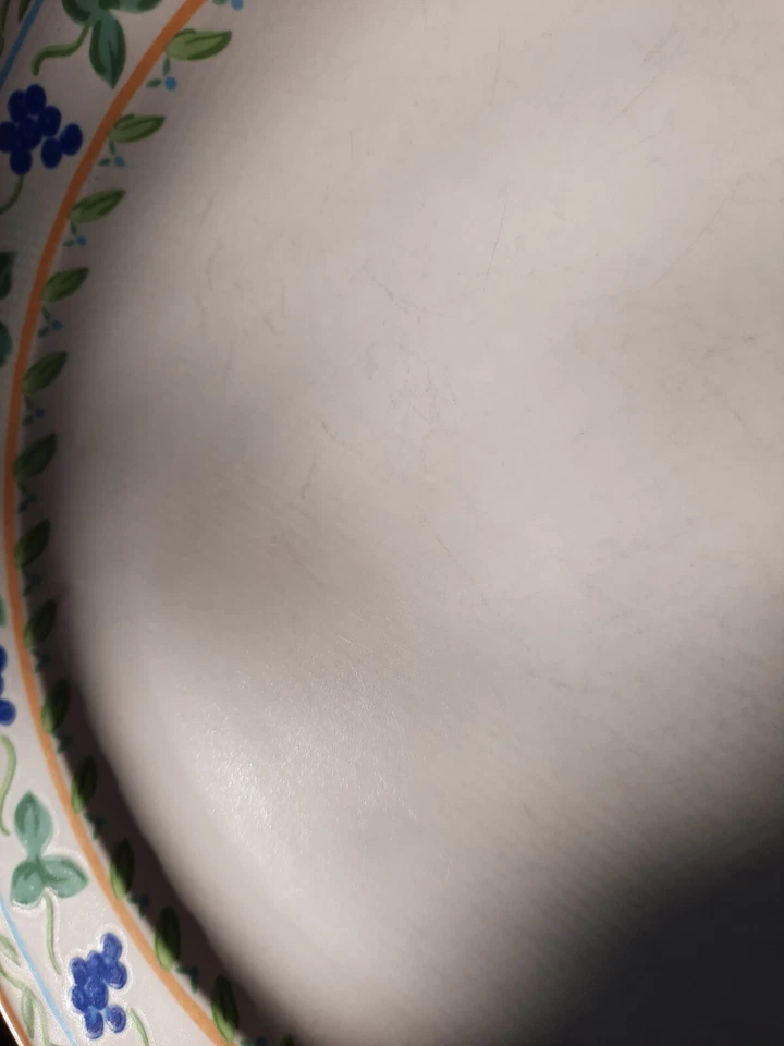 Plato de cena Mikasa RARO vino y rosas 1X Foto 3 de 3