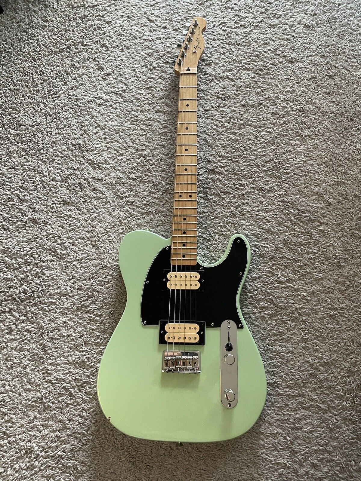 Fender FSR Telecaster 2018 MIM HH Surf Pearl Green Rare Special Edition Guitar