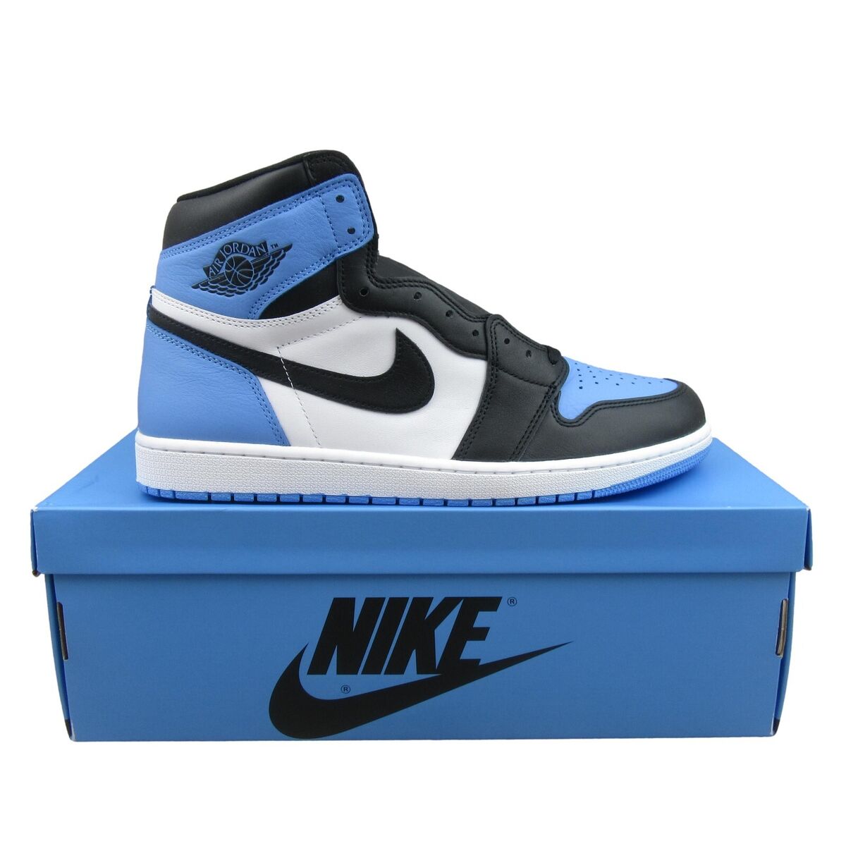 Air Jordan 1 Retro HI OG UNC Mens Size 10.5 University Blue Air Jordan 1 Retro HI OG UNC Mens Size 10.5 University Blue