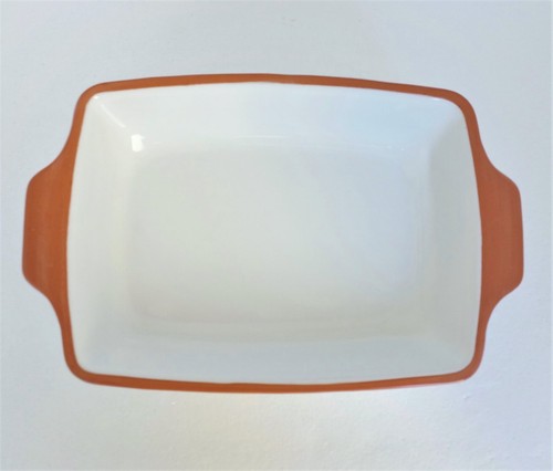Pier 1 Imports Casserole Dish NEW Baking Ovenware Rectangular 'Catarina' Pattern - Picture 3 of 8