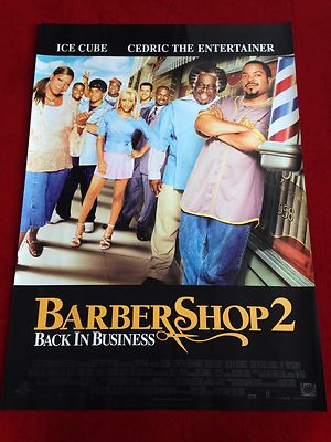 Barber Shop 2 Kinoplakat A1, Back in Business, ICE Cube, Cedric