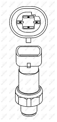 NRF 38930 Pressure Switch, air conditioning for ,RENAULT,RENAULT TRUCKS