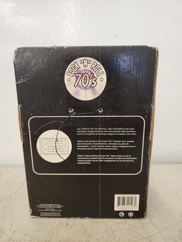 Rock N Roll 50’s Tabletop illuminated 3 Song Jukebox - Rock Around The Clock - Picture 8 of 10