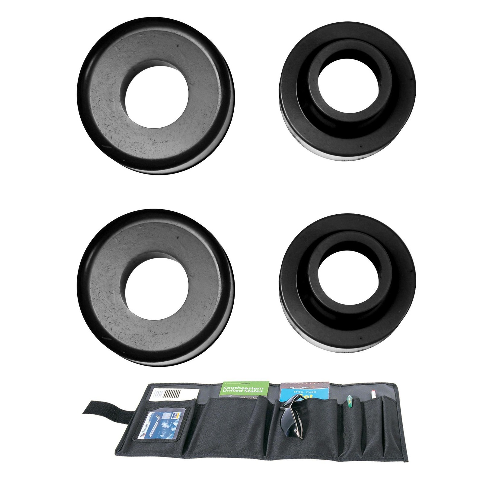 Cales de ressort de suspension 2" pour surélever et stabiliser le Grand Cherokee 99-04