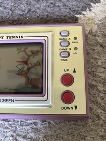 Nintendo Game & Watch SNOOPY TENNIS SP-30 1982 Japan *TESTED, GOOD CONDITION *