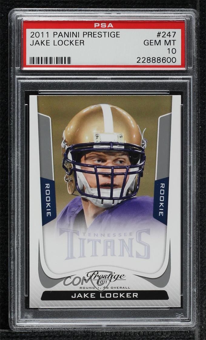 Jake Locker Panini Prestige #247 Base