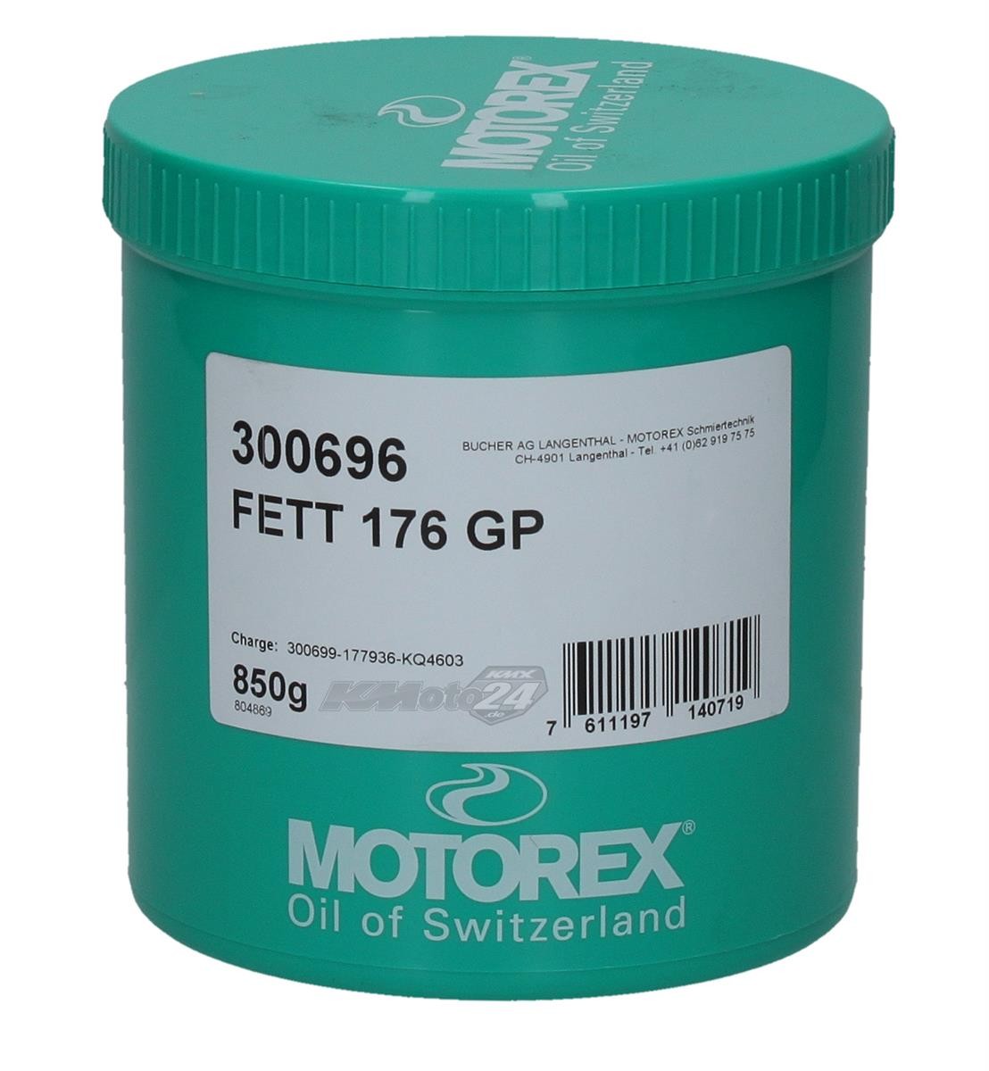 Motorex Grease 176GP 850g Can Lithium Grease Multipurpose Grease