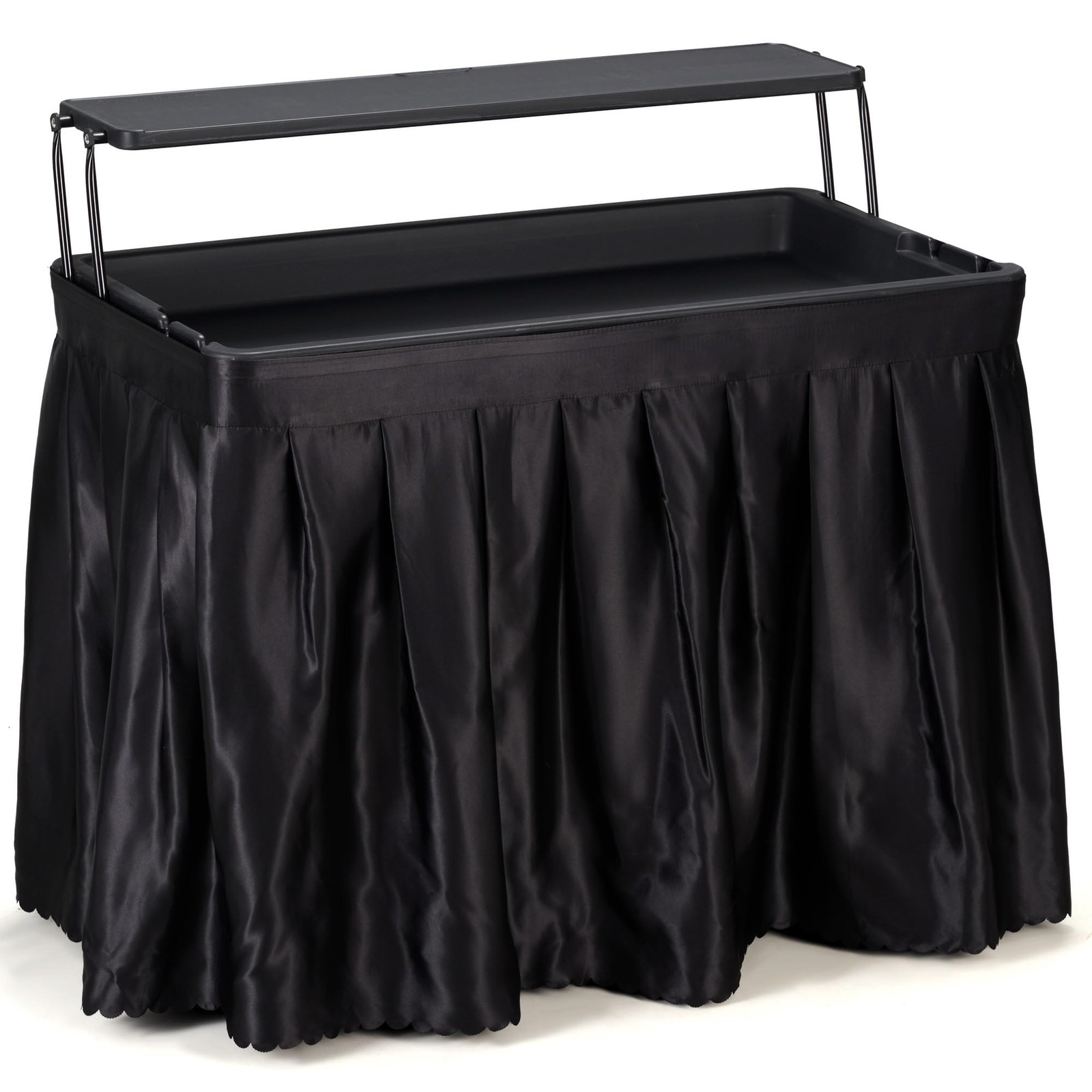 Ice Table With Drain And Shelf Matching - Scratch & Dent