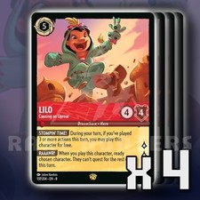 Lilo Causing an Uproar 137 Legendary x4 Reign of Jafar Disney Lorcana