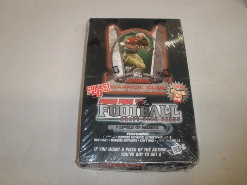 1997 Press Pass Football Draft Picks Factory Sealed 36 Pack Hobby Box