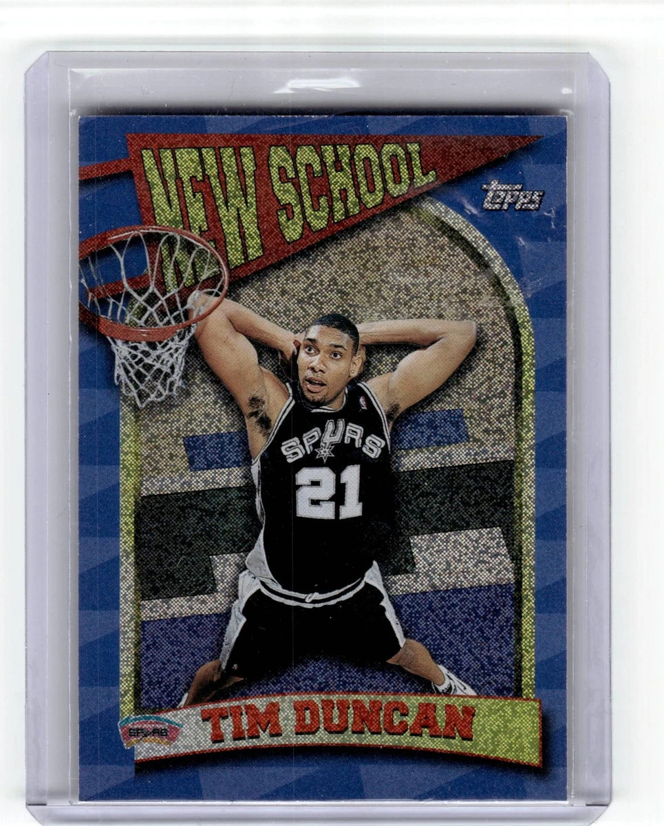 Topps Tim Duncan Basketball Rookie Sports Trading Cards for sale