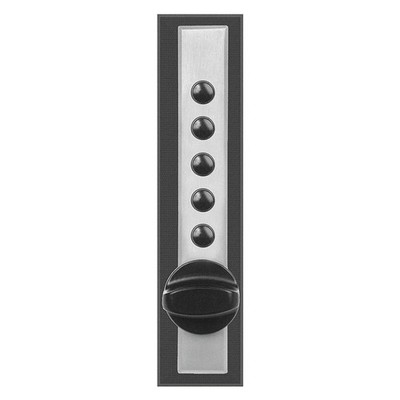 SIMPLEX C960226D41 Cabinet Lock, Spring Latch, Satin Chrome 31NH31