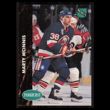Marty McInnis Rookie #327 1991 Parkhurst New York Islanders Hockey Card NHL NM