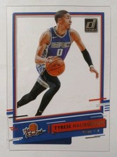 2020-21 Panini Clearly Donruss The🏀Rookies TYRESE HALIBURTON #5 (RC) Acetate