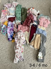 3m-6m/ 6m Bundle Baby Girl Clothes