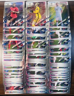 2020-21 Topps Chrome Steve Aoki UEFA Lot of (76) Stars, Rookies, Vets WORLD CUP