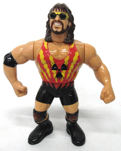Hasbro WWF 5 Adam Bomb 1994 Series 11 Green Card...