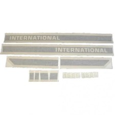 Decal Set 1586 Black Stripe Vinyl Fits International 1586