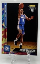 Jaden Springer 2021-22 Panini Instant #27 RPS First Look Versicolor RC /5! Jazz