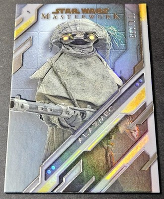2025 Topps Star Wars Masterwork /299 Rainbow Under Disguise Alazmec #UN