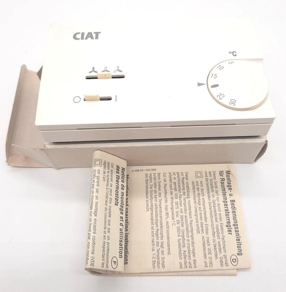 CIAT Thermostat KLR-E7 Contrôleur de climat - Régulateur de température ambiante - Photo 2/4