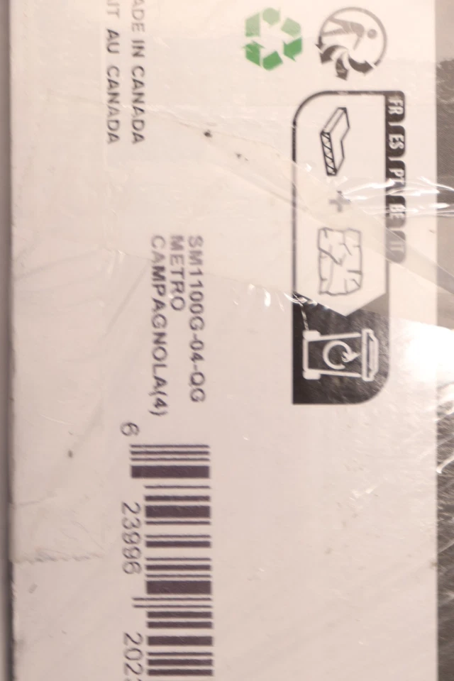 (4-Pk) Smart Tiles Metro Campagnola White Vinyl Peel & Stick Tiles SM1100G-04-QG - Image 3 of 4