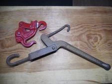 Vtg NOS Durbin Durco 25-A  Fence Wire Stretcher Farm Tool & MITIE TINY TIGHTENER