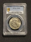 1963 D PCGS MS 62 Franklin Silver Half Dollar, United States of America 50C Coin