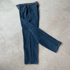 Levis Straight Leg Jeans Women  s Sz 14 Blue Denim Pants Classic VGC 