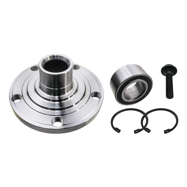 Radnabe + Radlager Vorn VW Passat 3B 3BG Audi A4 (8D,B5) A6 (4B,C5) Vorderachse-image