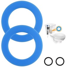 Toilet Flush Valve Seal Replacement Kit for American Standard 2 Pack Silicone
