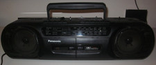 PANASONIC RX-FT530 NASTRO A DOPPIA CASSETTA FM LW MW SW RADIO BOOMBOX FUNZIONA